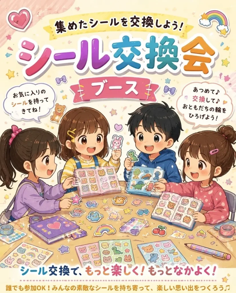 神饌待月シール交換会