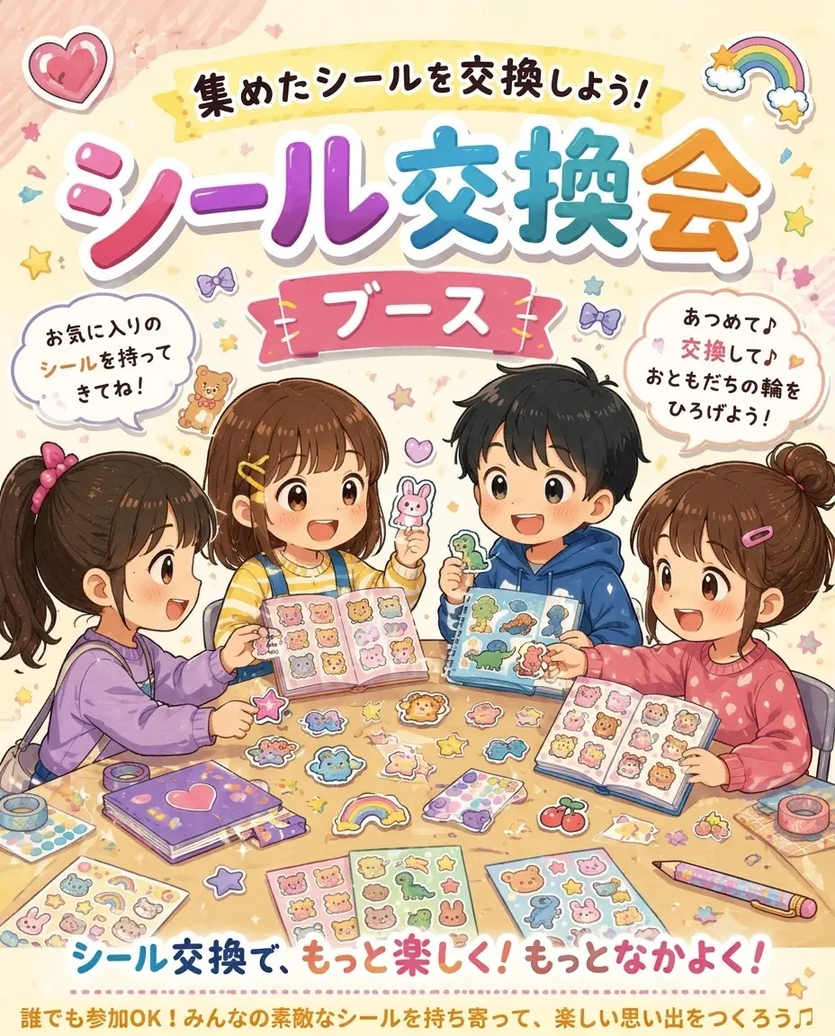 神饌待月シール交換会