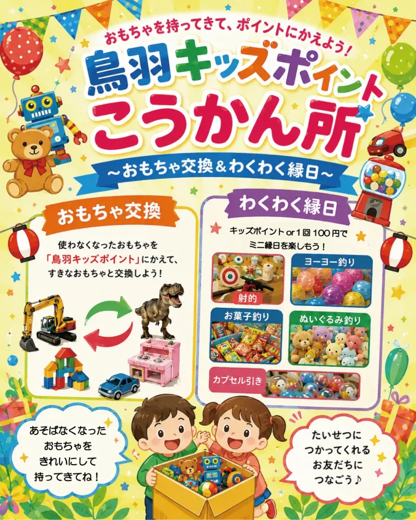 鳥羽キッズポイント交換所