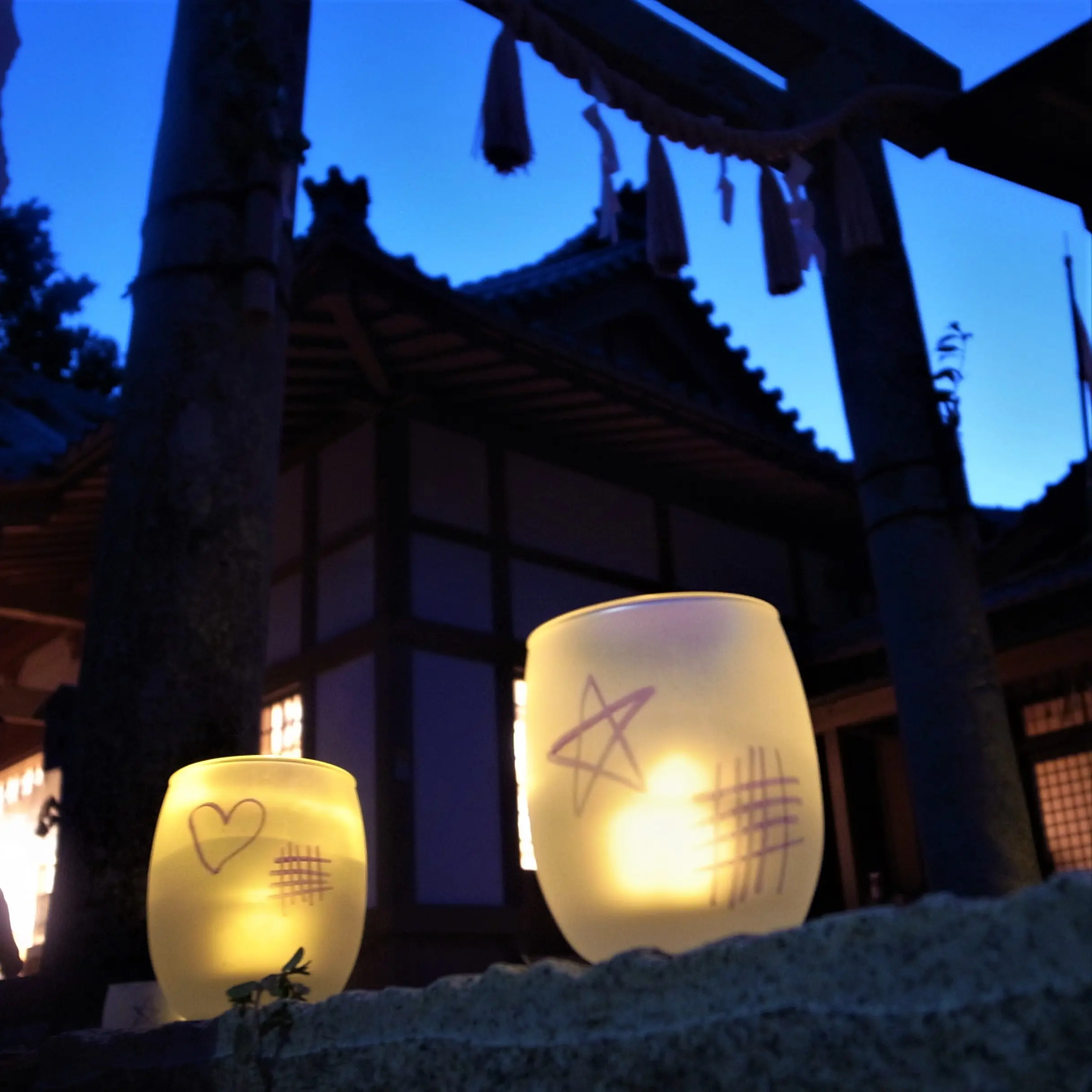 石神さん夜参りサムネイル画像
